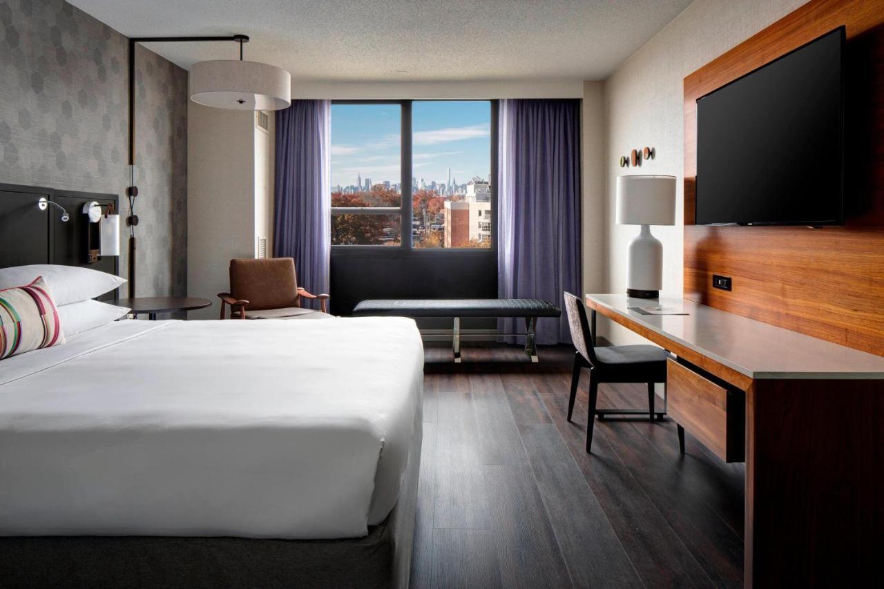 New York Laguardia Airport Marriott Hotel Buitenkant foto