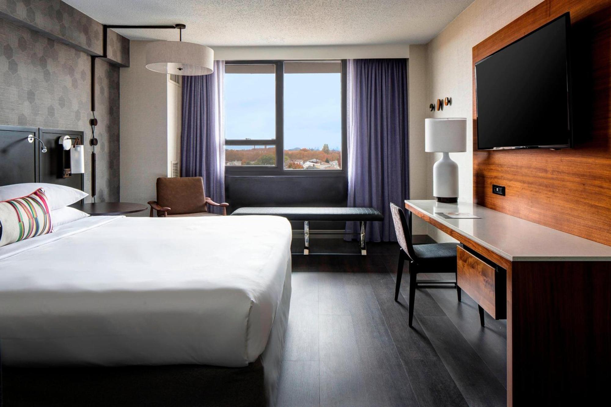 New York Laguardia Airport Marriott Hotel Buitenkant foto