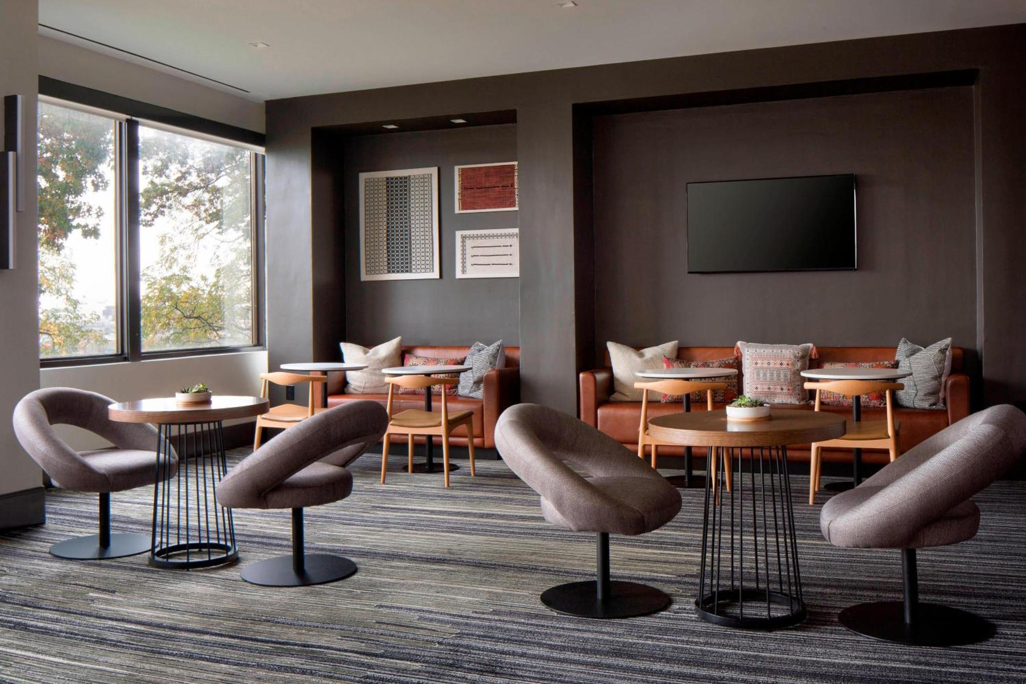 New York Laguardia Airport Marriott Hotel Buitenkant foto