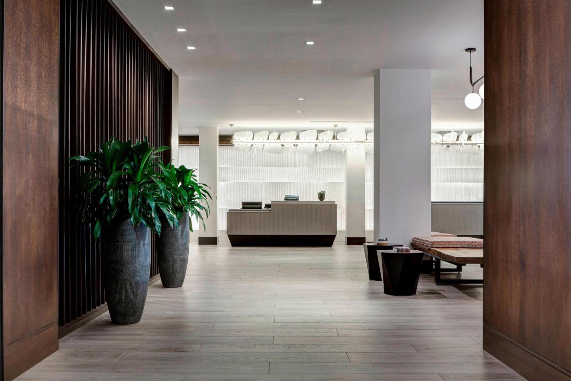 New York Laguardia Airport Marriott Hotel Buitenkant foto