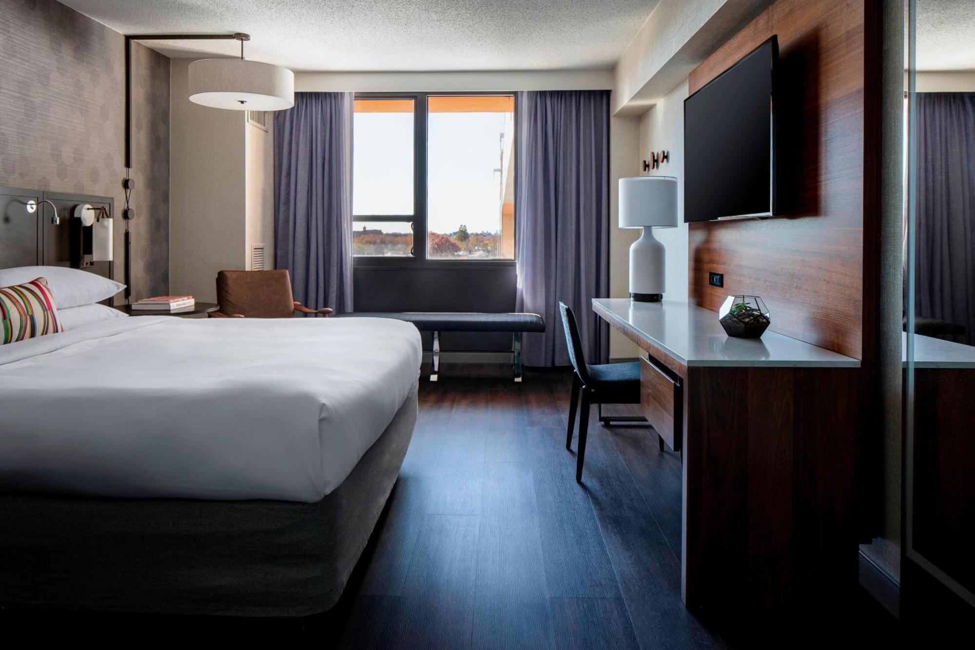 New York Laguardia Airport Marriott Hotel Buitenkant foto