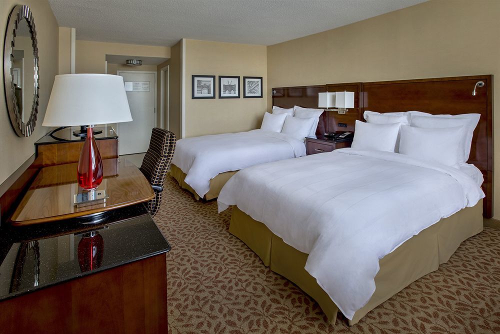 New York Laguardia Airport Marriott Hotel Buitenkant foto