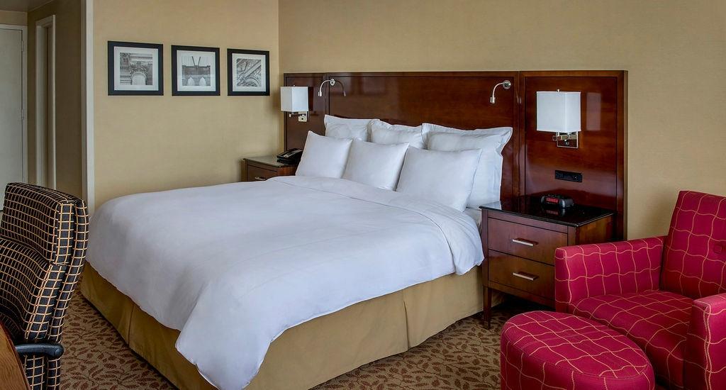 New York Laguardia Airport Marriott Hotel Buitenkant foto