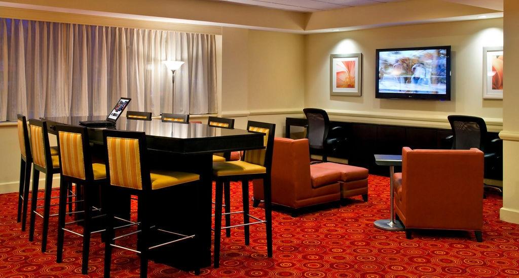 New York Laguardia Airport Marriott Hotel Buitenkant foto